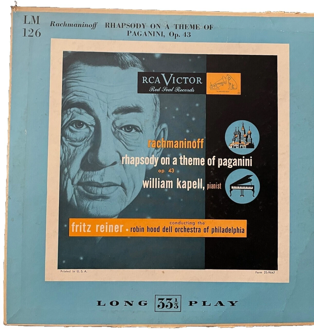 Good (G) Rhapsody Classical 33 RPM Speed Vinyl Records