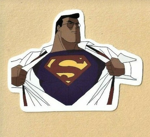 SUPERMAN Stickers DC Comic MOVIE Cartoon ANIMATION Superhero SUPER WOMAN XX - Picture 13 of 18