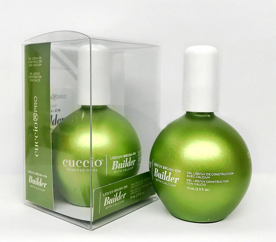 CUCCIO - Gel Constructor Cepillo LED/UV con Base Universal de Calcio 75ml/13ml/4oz Foto 2 de 4