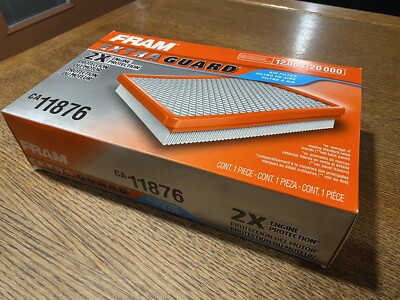 Fram Ultra Air Premium Air Filter 11876 NEW Extra Gaurd