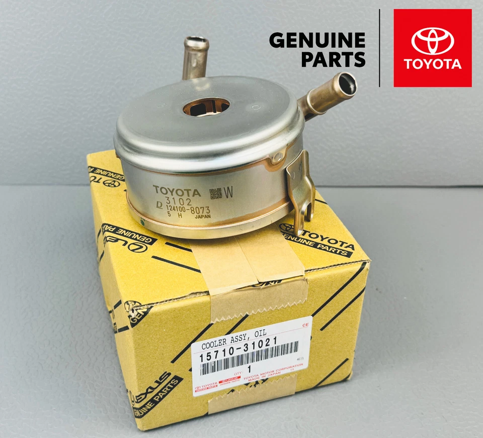 15710-31021 TOYOTA HIGHLANDER SIENNA VENZA LEXUS RX330/350/450H COOLER ASSY, OIL - Image 2 of 4