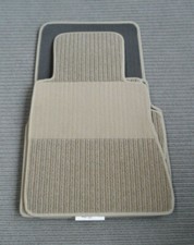 $$$ Rips Fu&szlig;matten f&uuml;r Mercedes Benz W123 Coupe C123 + CREME BEIGE + NEU $$$