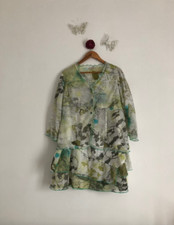 Lewinger – Superbe tailleur-jupe en voile de soie