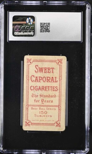 1909-11 T206 #2 ED ABBATICCHIO CGC 1.5 FAIR BROWN SLEEVES 1962 - Picture 2 of 2