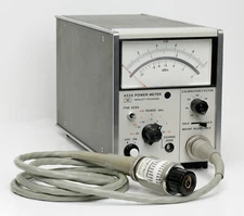 HP / Keysight 432A Power Meter with 478A Thermistor Mount & Cable