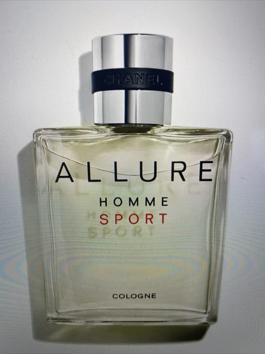 Chanel ALLURE HOMME SPORT Cologne For Men 3.4 fl oz / 100 ml Spray FRESH