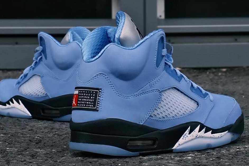 Nike Air Jordan 5 Retro SE University Blue DV1310-401 US 7 Nike Air Jordan 5 Retro SE University Blue DV1310-401 US 7
