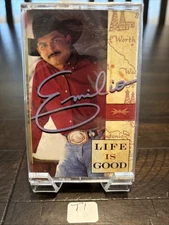 Emilio Navaira Cass Tape Life Is Good 1995 Capitol Nashville  Country Tejano. T1