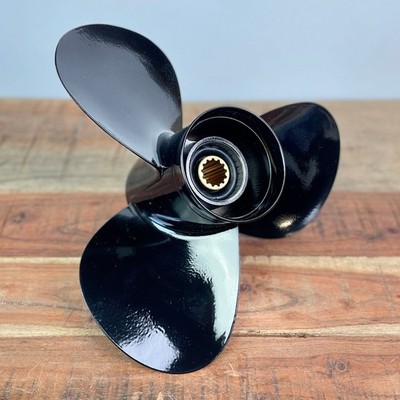 Suzuki Boat Propeller Aluminum 40-65 HP Outboard Motor 11-1/2x11'' 13 Tooth 3 Blade