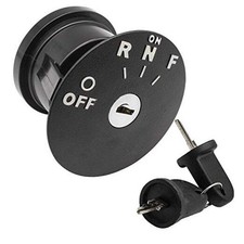 Ignition Key Switch W/2 Keys for EZGO Electric RXV 2008-Up Replaces Black