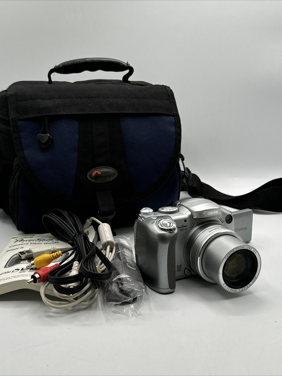 Canon PC 1130 PowerShot S2 Digital Camera 5 MP 12x Zoom