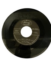 The Platters Wish It Were Me / Where 7" Record 1959 Mercury Doo Wop 45 RPM