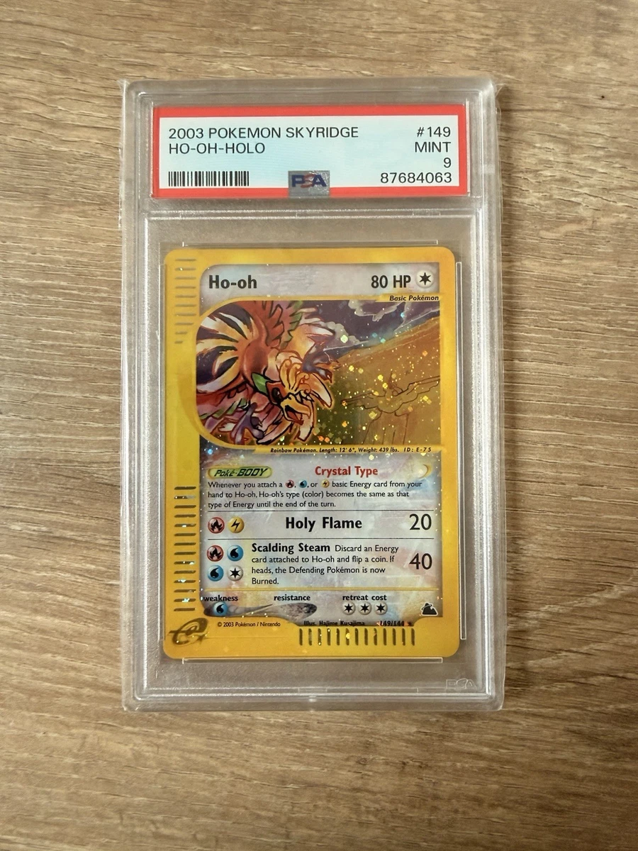 Ho-Oh Pokémon TCG Professional Sports Authenticator (PSA