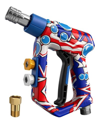#ad Pressure Washer Gun 4000PSI Short Power Washer Gun with M22 14 15mm Fittings... $34.71