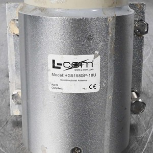 L-com HG5158DP-10U 5GHz 10dBi Dual Pol MIMO Omni Antenna W/Brackets and Hardware