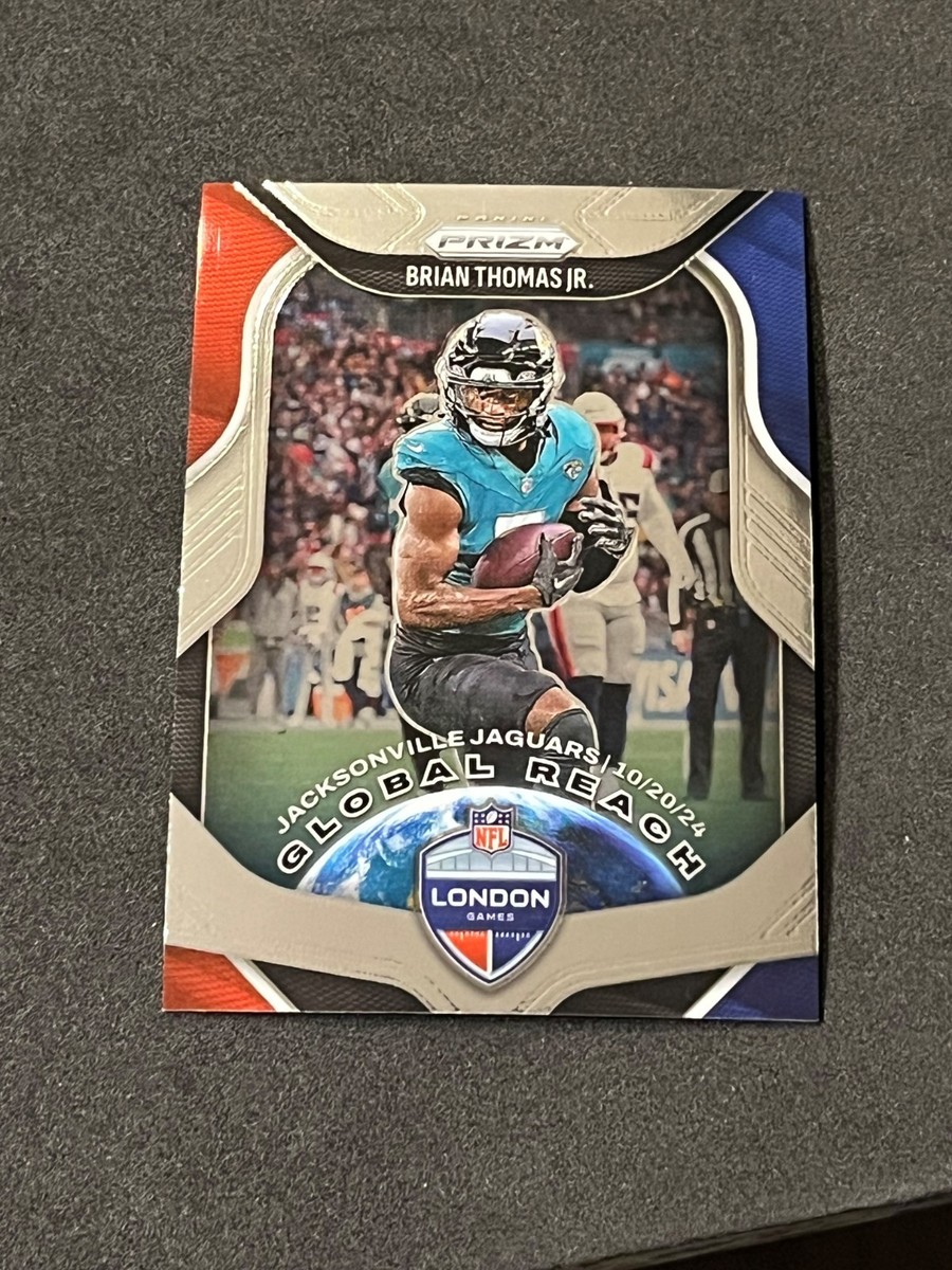 2025 Panini Prizm Football Brian Thomas Jr. Global Reach #8