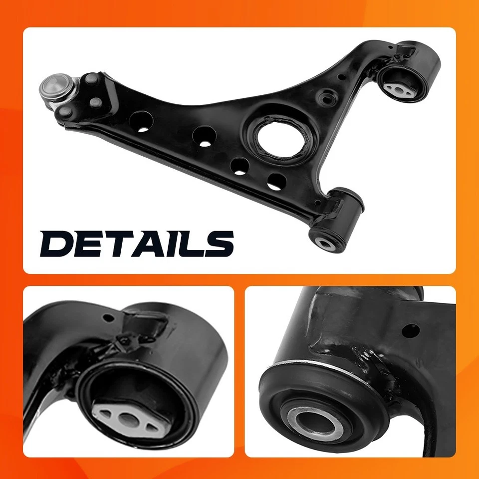 For Vauxhall Mokka 2012 - 2016 Front Lower Suspension Wishbone Control Arms Pair - Image 3 of 4