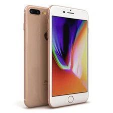 Apple iPhone 8 Plus - 64GB - Factory Unlocked - Gold - Excellent Condition