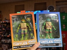 NECA Haulathon Leonardo Michelangelo Turtles Usagi