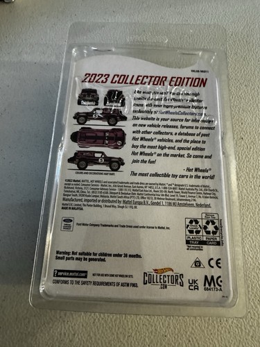 2023 Hot Wheels Collector Edition Ford Bronco R Kroger Mail-in Purple - Bild 4 von 4