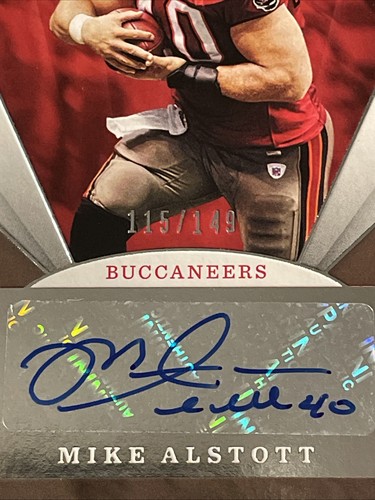2020 Panini Chronicles Signature Series /149 Mike Alstott #SS-MA Auto - Picture 2 of 3
