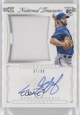 2015 Panini National Treasures Rookie Silhouette 97/99 Daniel Norris Auto 1u6