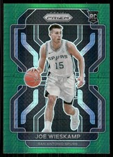 2021-22 Panini Prizm #322 Joe Wieskamp Hyper Green