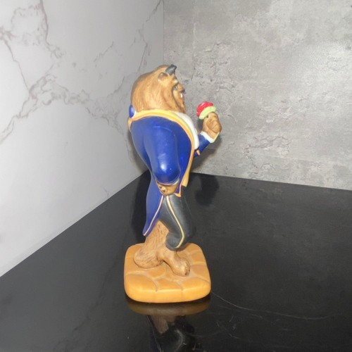 Disney Grolier Beauty & the Beast “Beast with Rose” 3.25" Porcelain Ornament - Picture 5 of 7