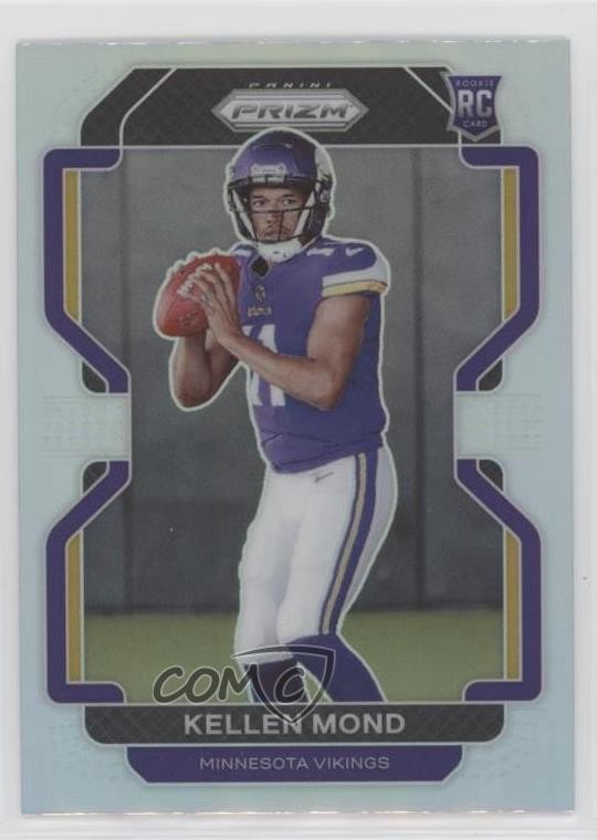 2021 Panini Prizm Variation Silver Kellen Mond #V-351 Rookie RC 0a3
