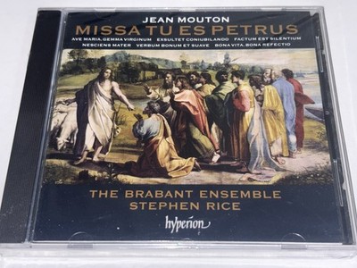 BRAND NEW SEALED JEAN MOUTON Missa Tu es Petrus & Complete Eight-Part Motets CD
