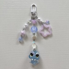 littlest pet shop keychain LPS walrus cute bag charm handmade gift idea
