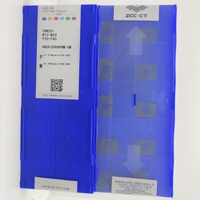 10pcs ANGX150608PNR-GM YBM253 ZCC.CT Tools CNC blade Carbide Inserts Original