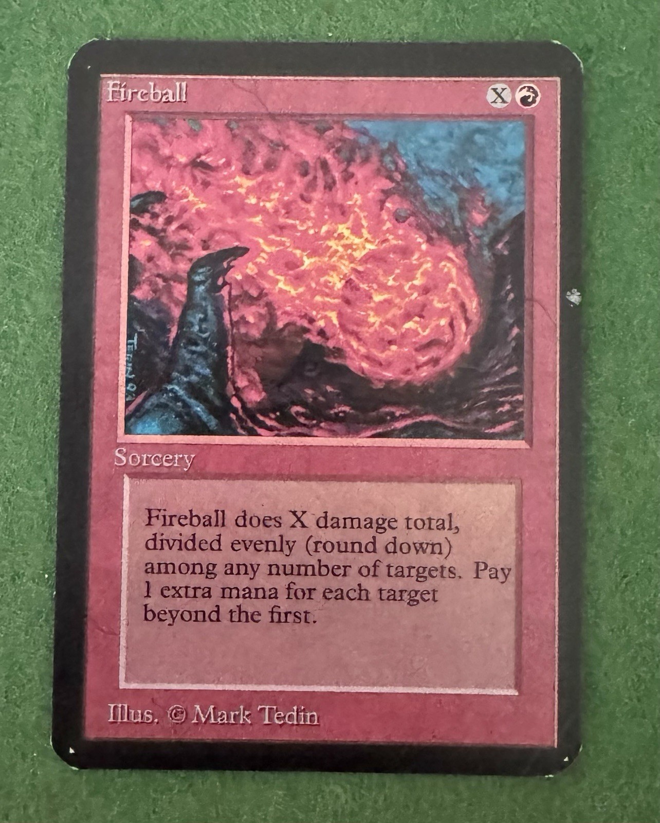 MtG Fireball Alpha Edition