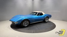 1971 Blue Chevrolet Corvette   | C3 Corvette Photo 1
