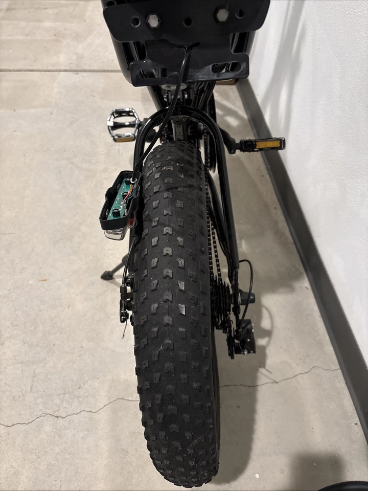 Bicicleta eléctrica Ridstar Q20 1000w rueda doblada, electrónica todavía funciona, txt para negociación Foto 2 de 4