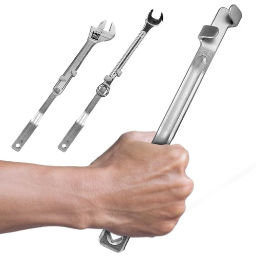 Universal Wrench Extender Tool Bar - Extra Long Torque Adaptor Wrench Extension