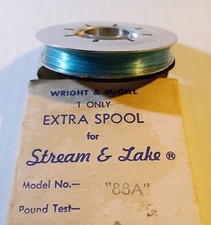 Vintage Wright Mcgill Extra Spool For Stream Lake 88a Fishing Reel Nos
