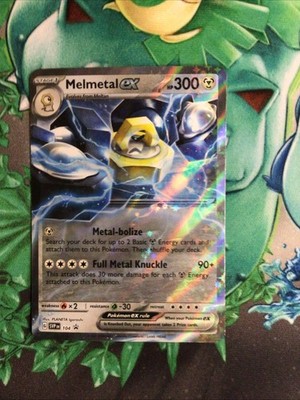 Melmetal ex 104 Svp: Scarlet & Violet Promo Cards Holo Mint NM Black Star Bromo