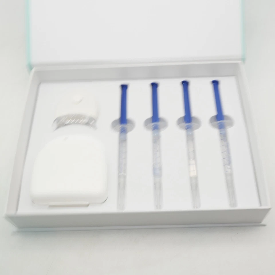 Novo kit de clareamento dental sorriso luz branca e pacote de refil lacrado - Imagem 4 de 4
