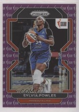 2022 Panini Prizm WNBA W25 Purple Prizm 59/99 Sylvia Fowles #162 11ba