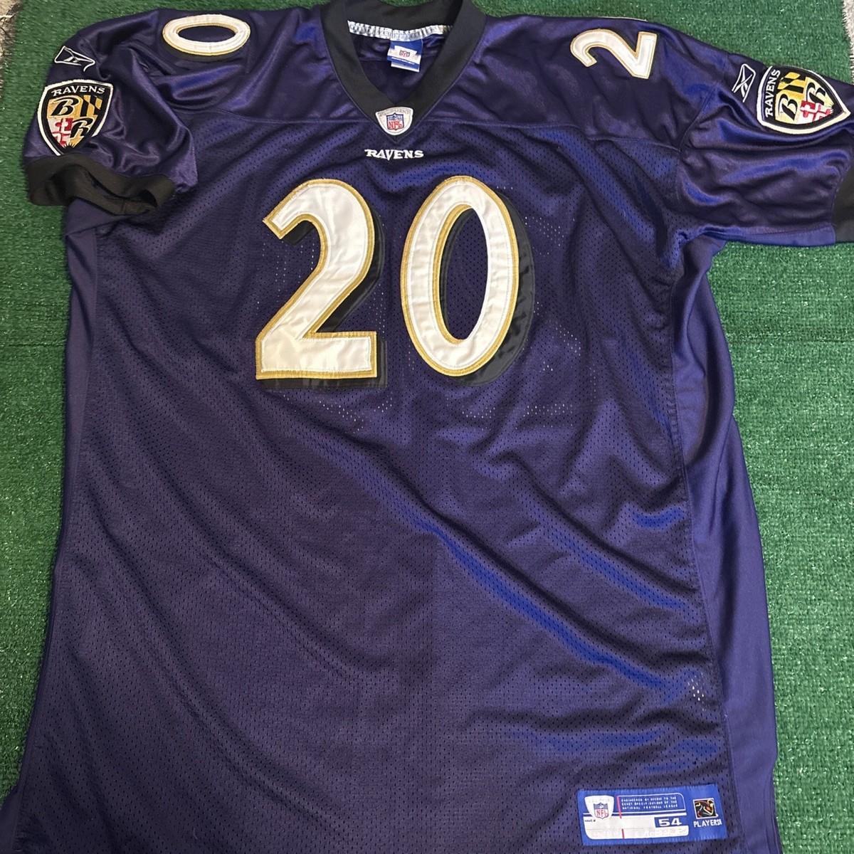 Vintage rare 2000 Ed Reed Baltimore Ravens authentic jersey size