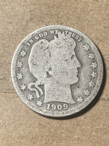 1909 S Barber Quarter - As Shown! (#1889)