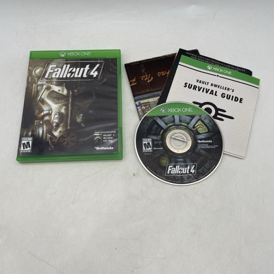 Fallout 4 (Xbox One) - Complete CIB + Poster - Tested