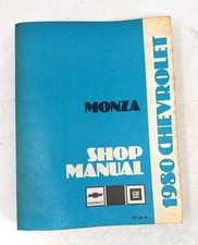 1980 Chevrolet Monza Shop Manual Repair Maintenance