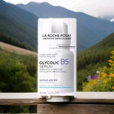 La Roche-Posay Glycolic B5 Exfoliating Brightening Face Serum, 1.0oz/30ml