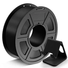 JAYO PLA Black 3D Printer Filament 1.75mm 1.1KG Spool No Bubble Neatly Wound