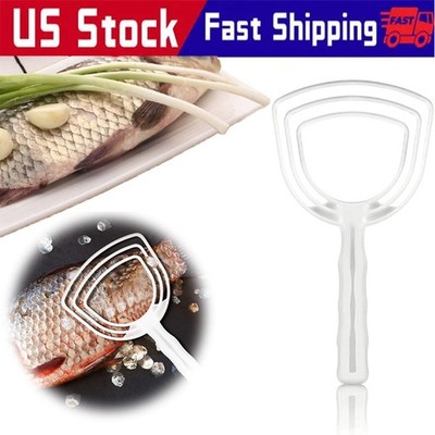 1 Pcs Professional Bone Dust Meat Scraper White Poly Multipurpose Scraper