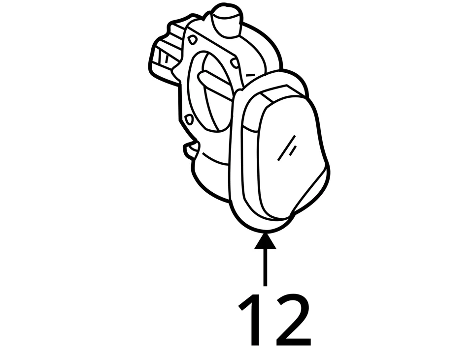 Throttle Body 202 Type C280 Fits 98-00 MERCEDES C-CLASS 2489145 - Image 4 of 4