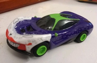 NEW STYLE MICRO SCALEXTRIC 9 VOLT AUTOS (JOKERWAGEN).