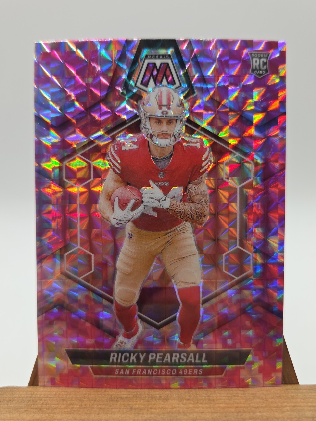 Ricky Pearsall 2024 MOSAIC Pink Camo PRIZM Rookie #331